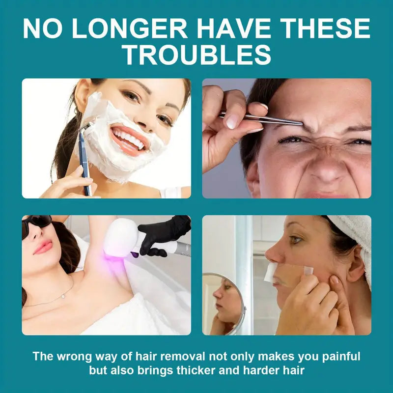 Painless Hair Removal Cream for Women and Men